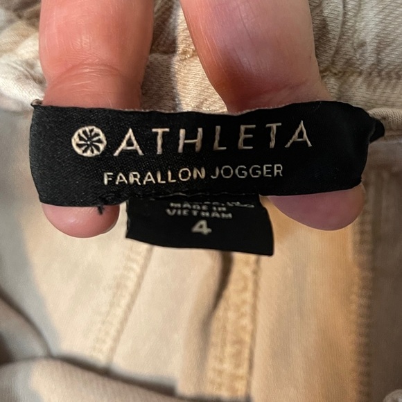 Athleta Farallon Jogger Pant in Mocha Latte Women's Size 4 - Picture 7 of 10